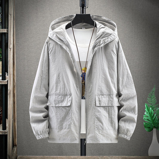 Lightweight Hooded Sun Protection Jacket