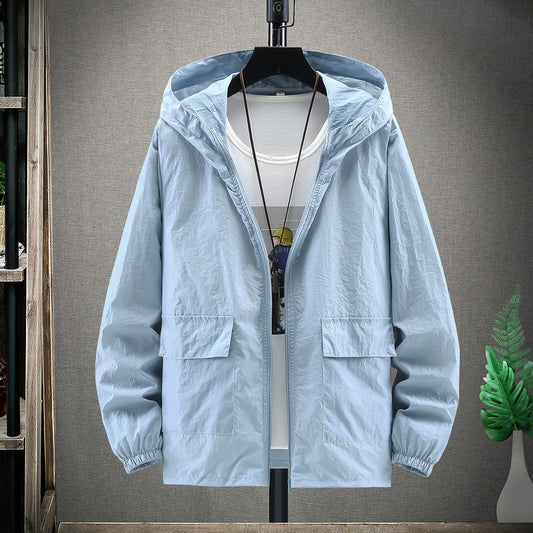 Lightweight Hooded Sun Protection Jacket