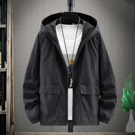 Lightweight Hooded Sun Protection Jacket