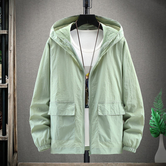 Lightweight Hooded Sun Protection Jacket