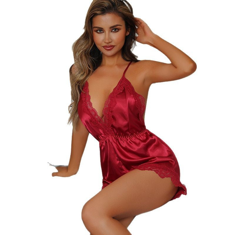 Lightweight Ice Silk Pajamas