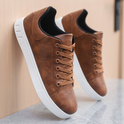 Lightweight leather shoes