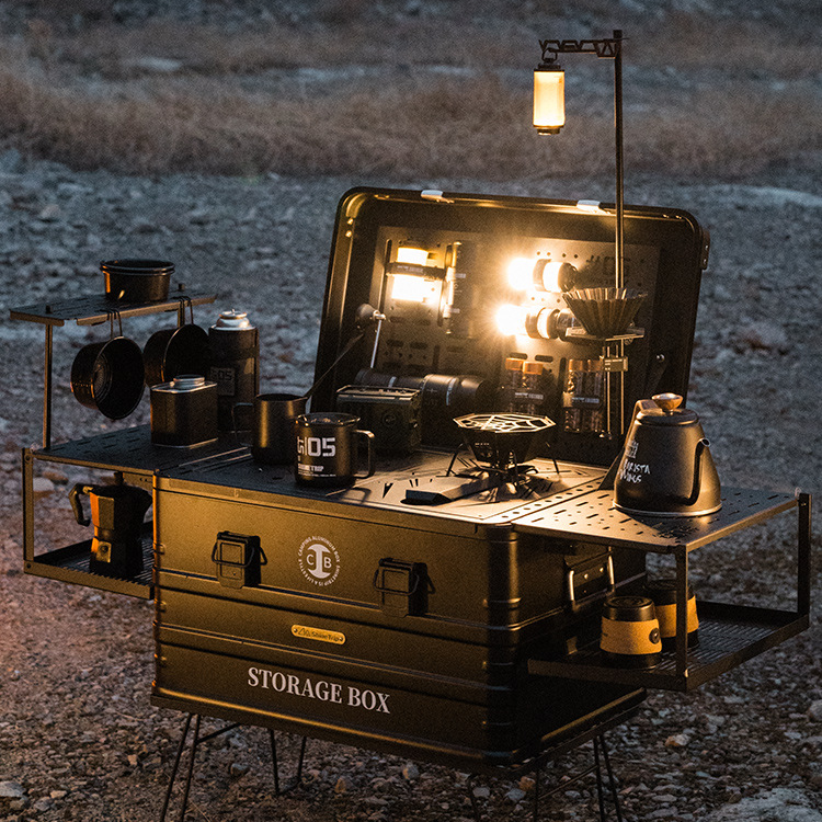 Lightweight modular combination accessories coffee box