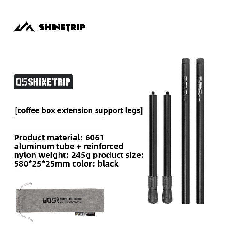 Lightweight modular combination accessories coffee box