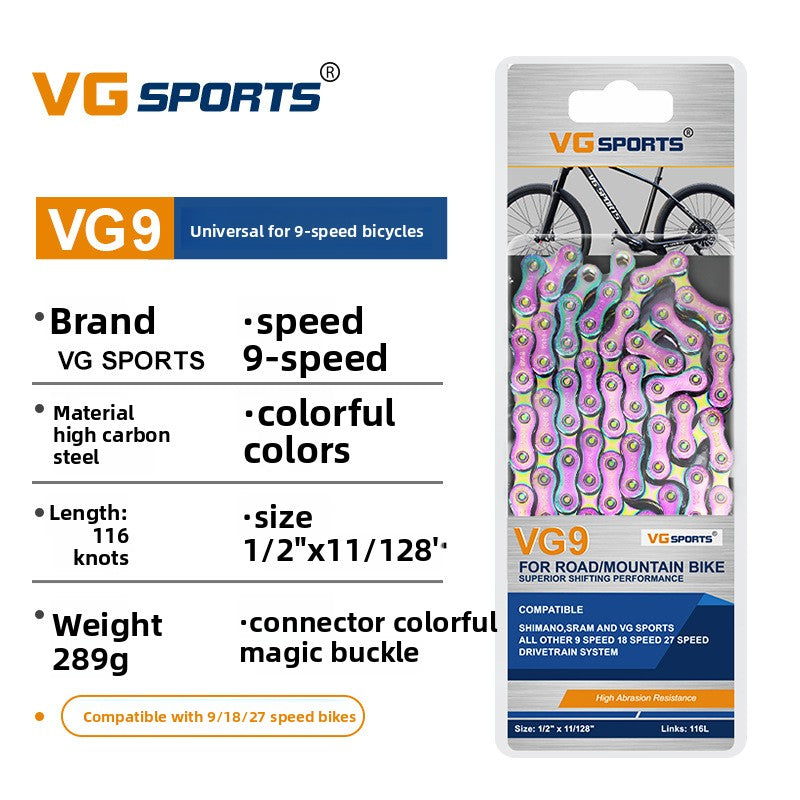 Lightweight Mountain Bike Chain