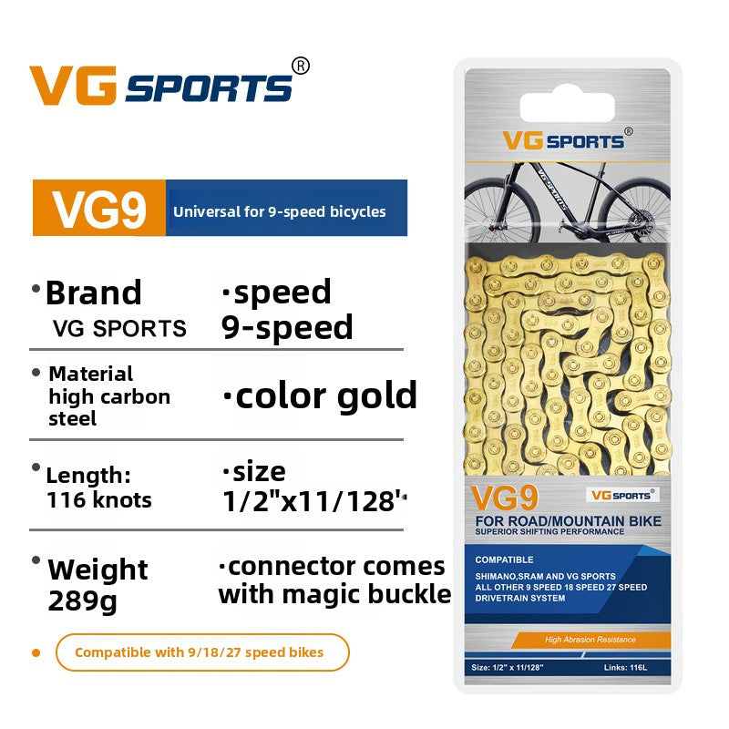 Lightweight Mountain Bike Chain