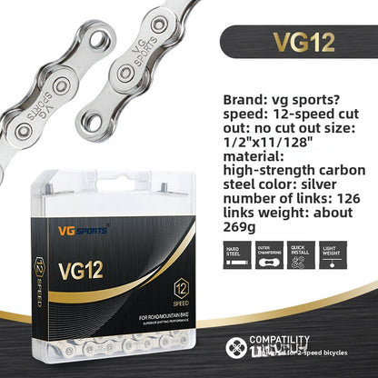 Lightweight Mountain Bike Chain