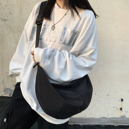 Lightweight Nylon Crossbody Bag