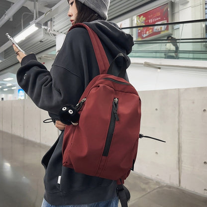 Lightweight Nylon School Backpack