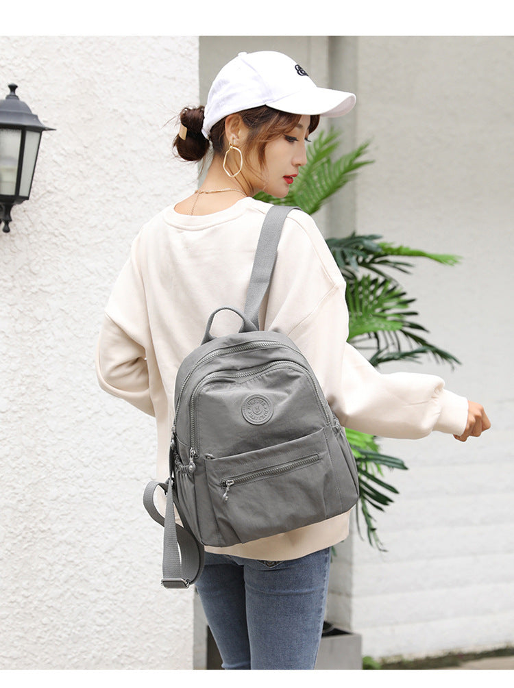 Lightweight Nylon Travel Backpack