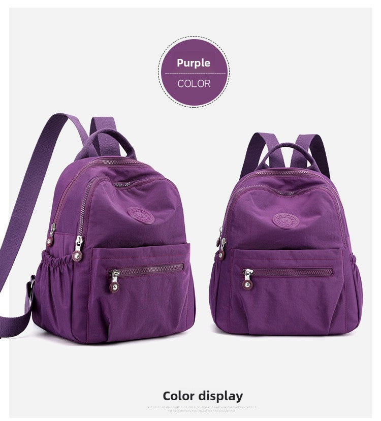 Lightweight Nylon Travel Backpack