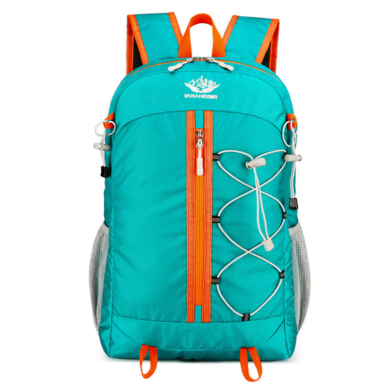 Lightweight Outdoor Sports Backpack with Water-repellent Fabric