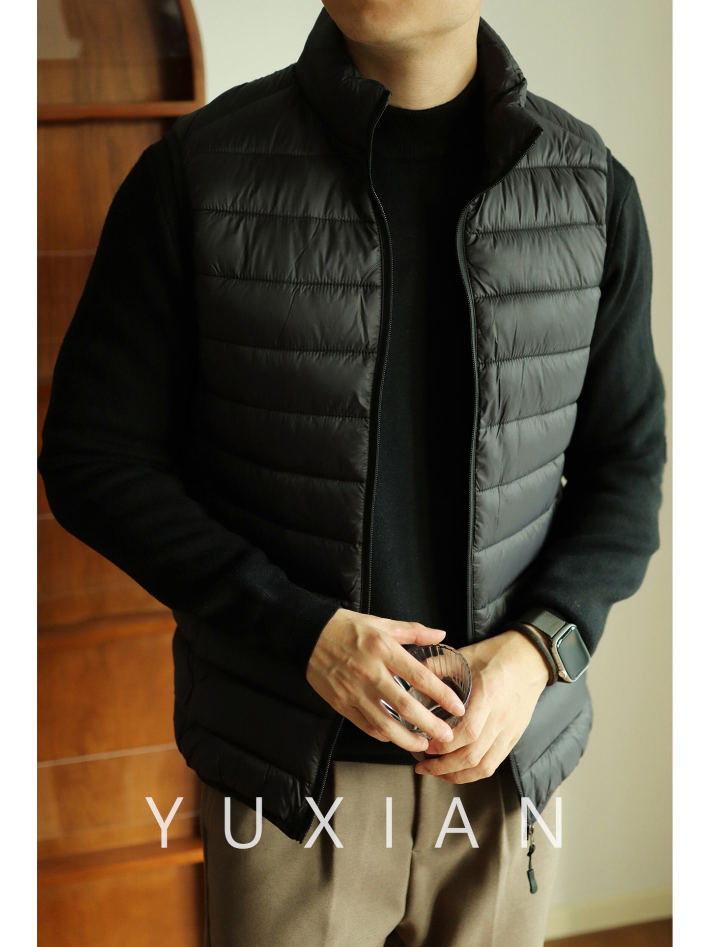 Lightweight Quilted Vest for Men
