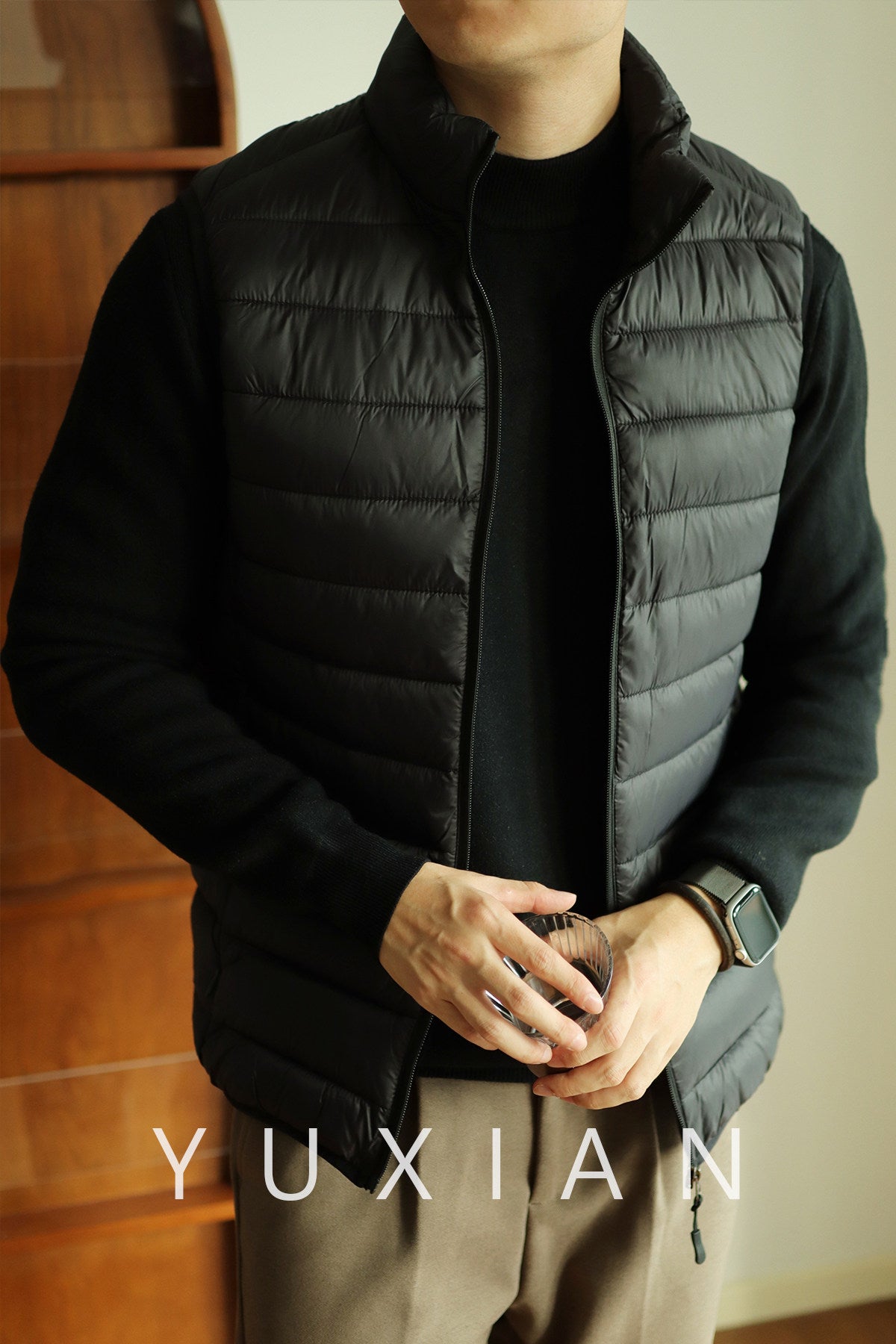 Lightweight Quilted Vest for Men