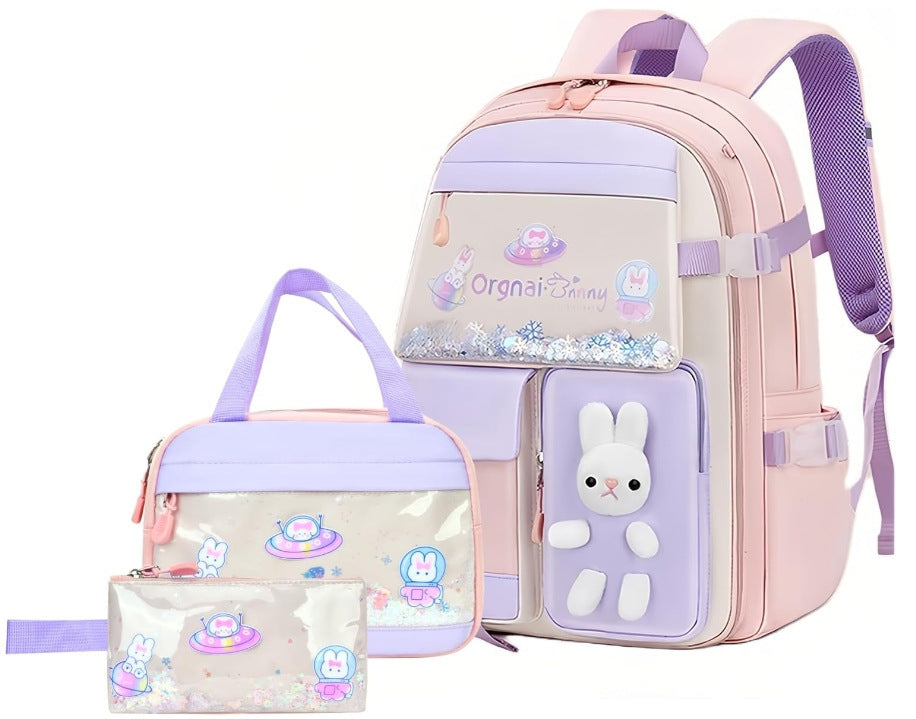 Lightweight School Backpack Set for Children