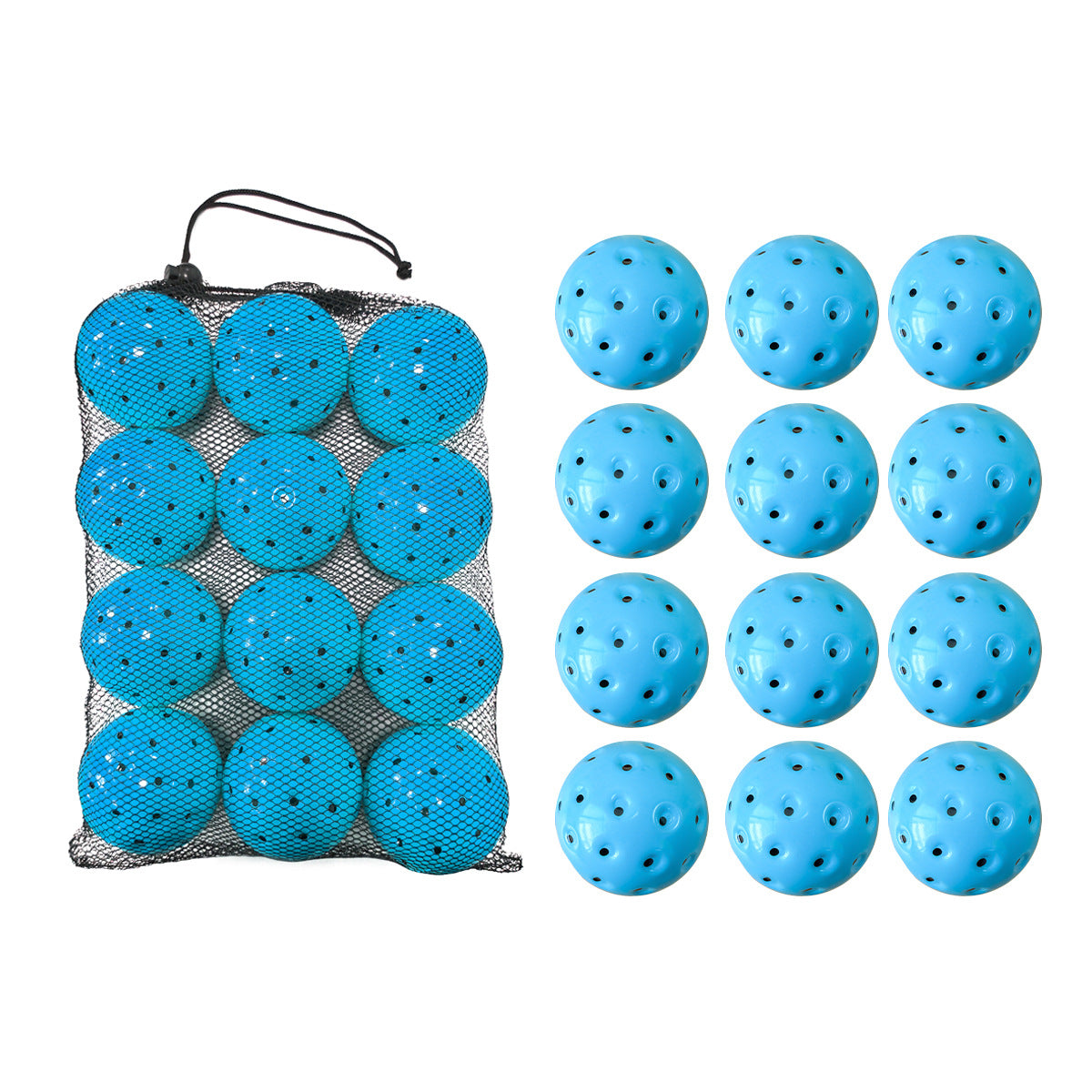 Lightweight Silent Practice Pickleball