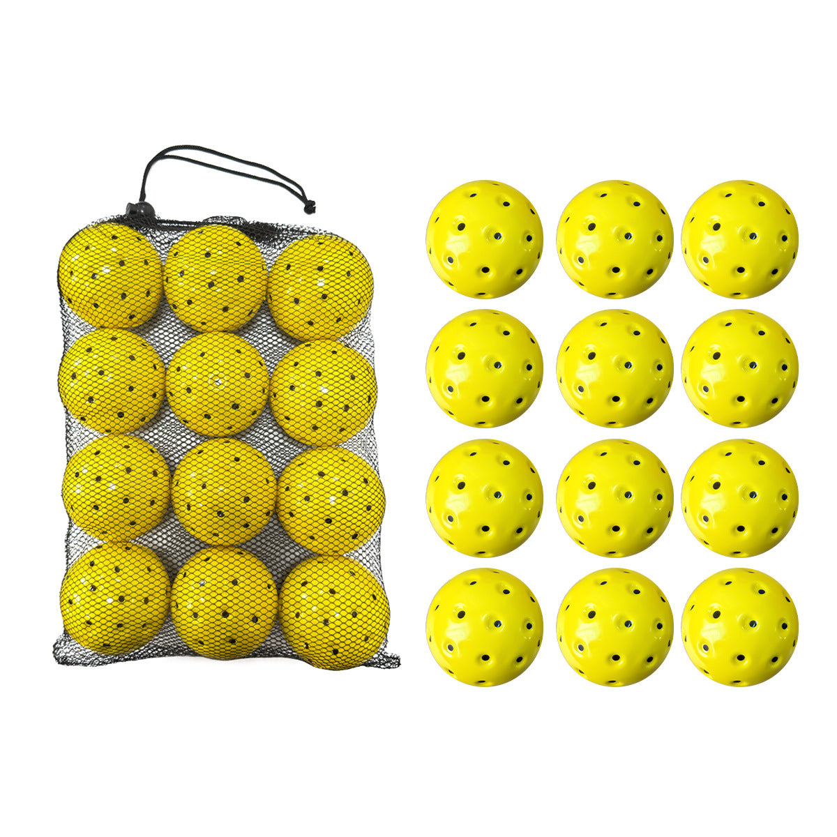 Lightweight Silent Practice Pickleball