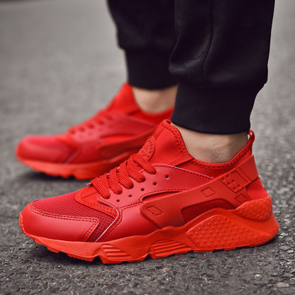 Lightweight sports shoes, thick-soled shoes