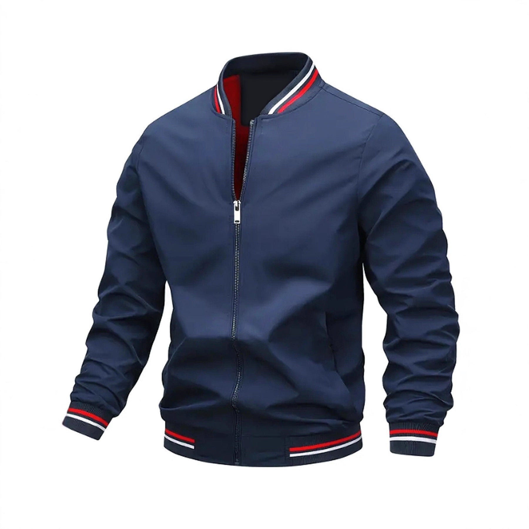 Lightweight Striped Windproof Jacket