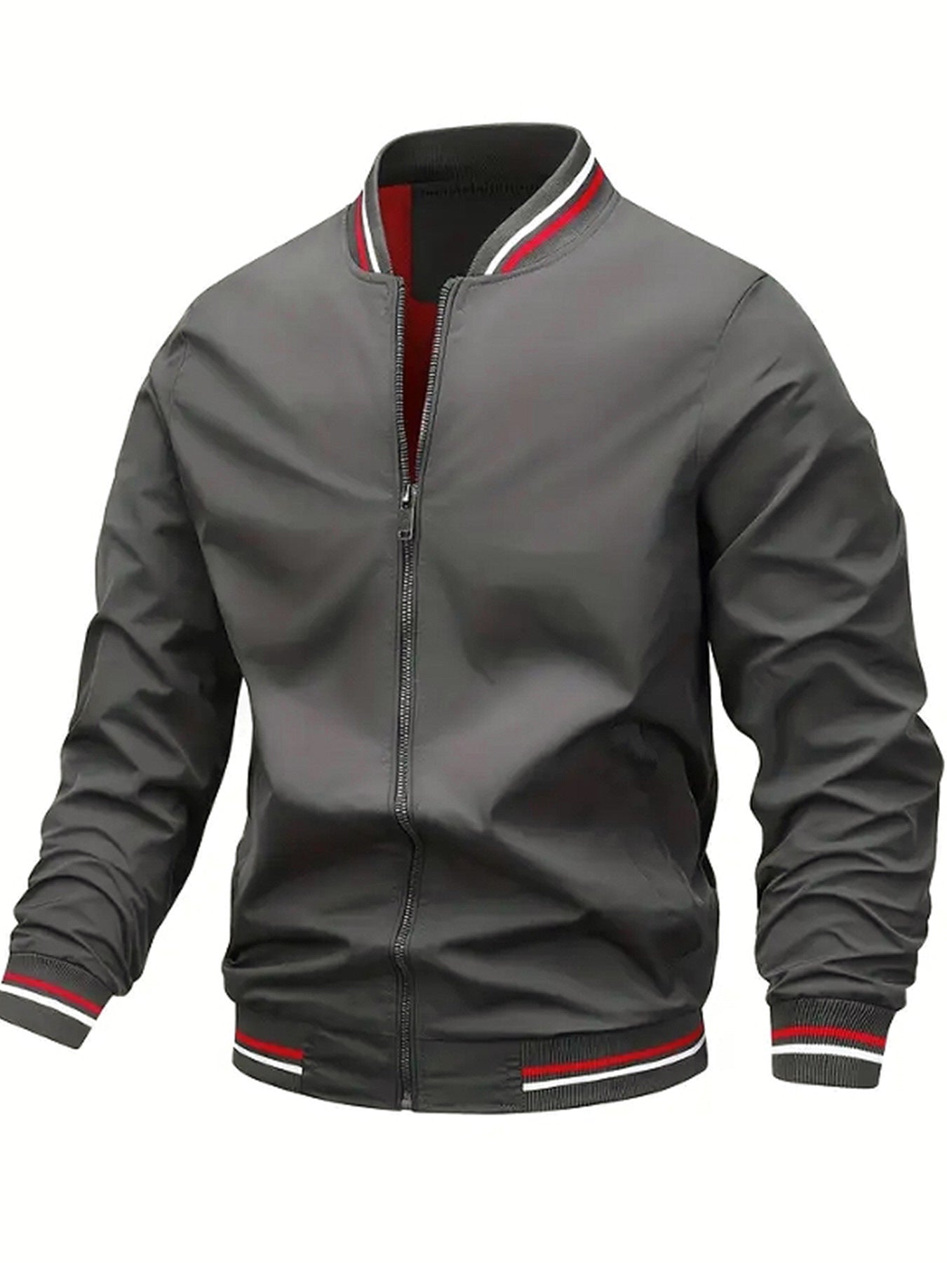 Lightweight Striped Windproof Jacket