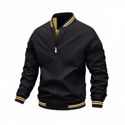Lightweight Striped Windproof Jacket