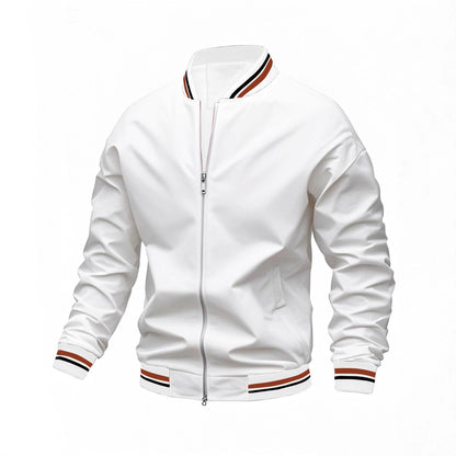 Lightweight Striped Windproof Jacket