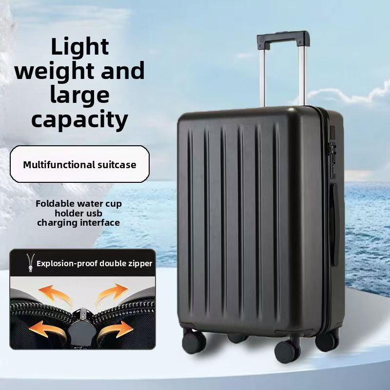 Lightweight Travel Luggage with USB Port