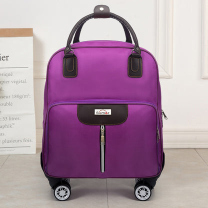 Lightweight Trolley Travel Bag with Waterproof Oxford Cloth