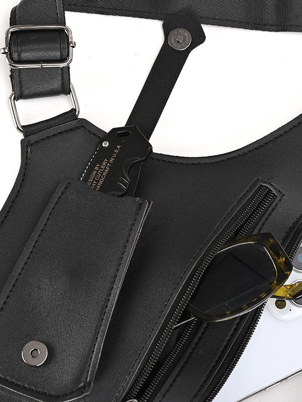 Lightweight Vest Crossbody Bag
