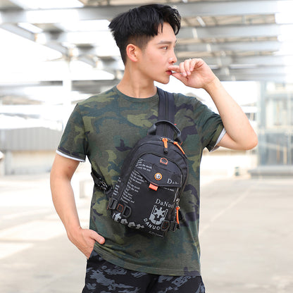 Lightweight Waterproof Nylon Backpack with Multiple Compartments
