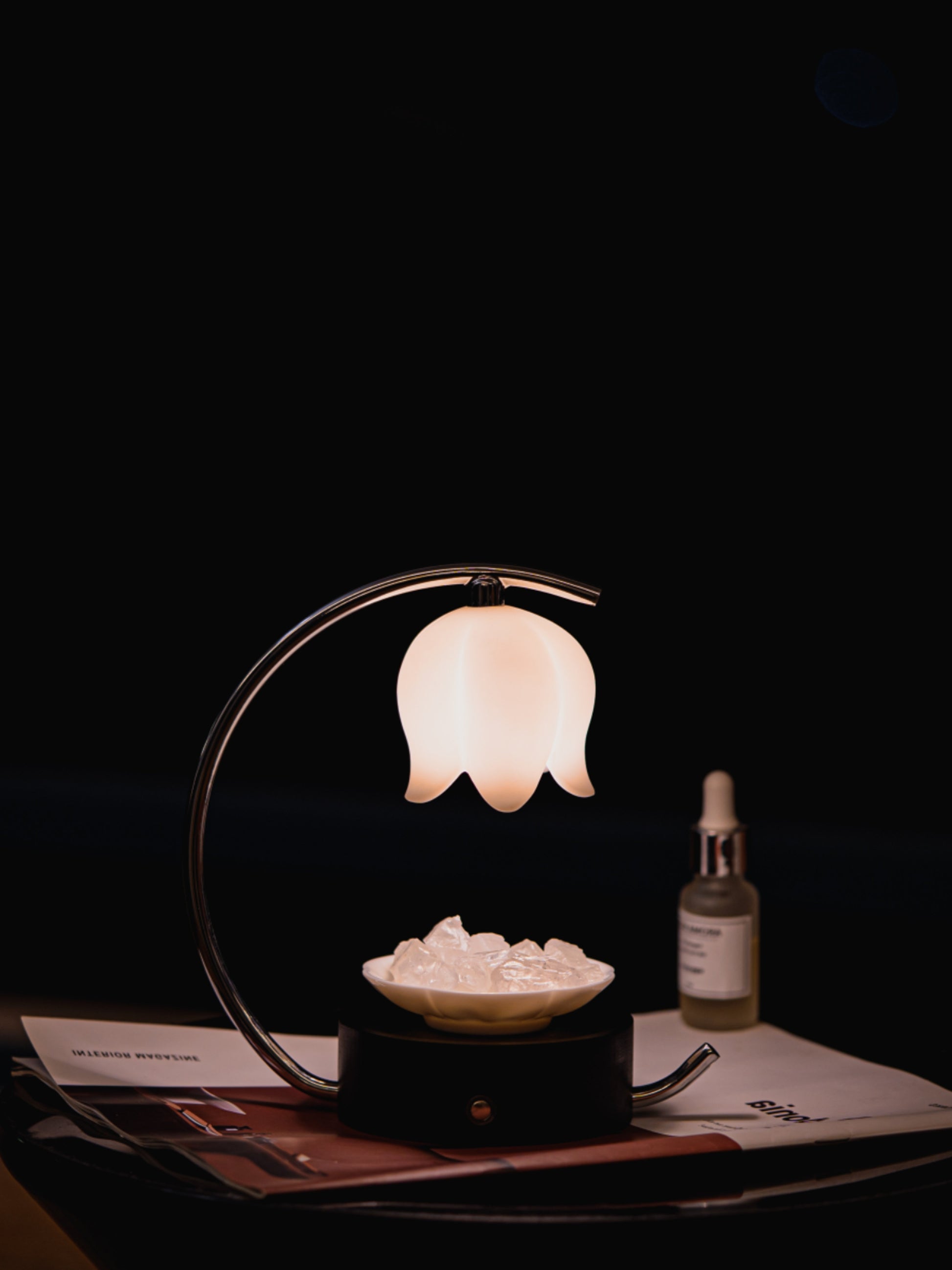 Lily of the Valley Aromatherapy Night Light with Essential Oil