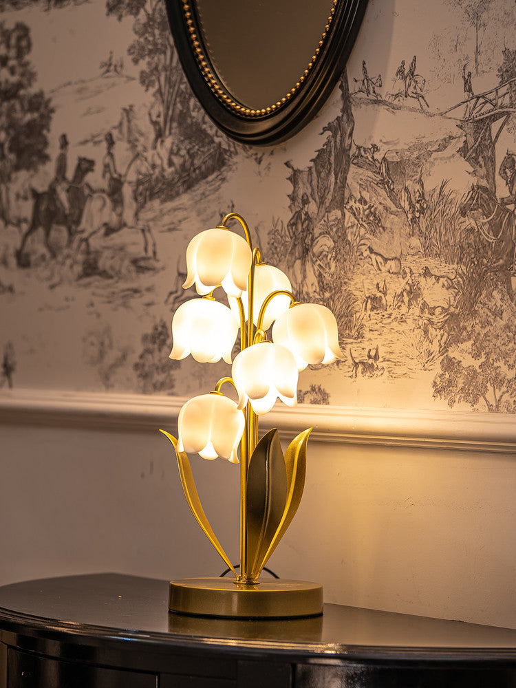 Lily of the Valley Table Lamp with Remote Control