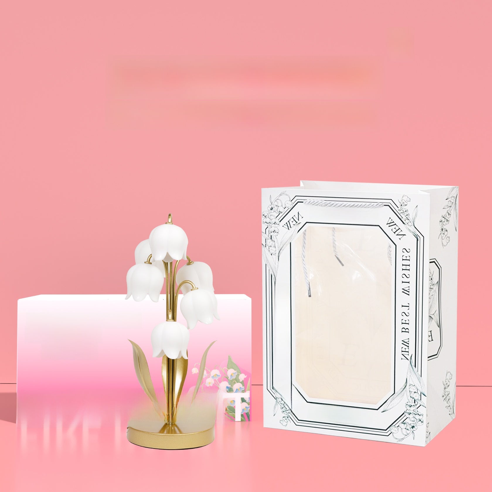 Lily of the Valley Table Lamp with Remote Control