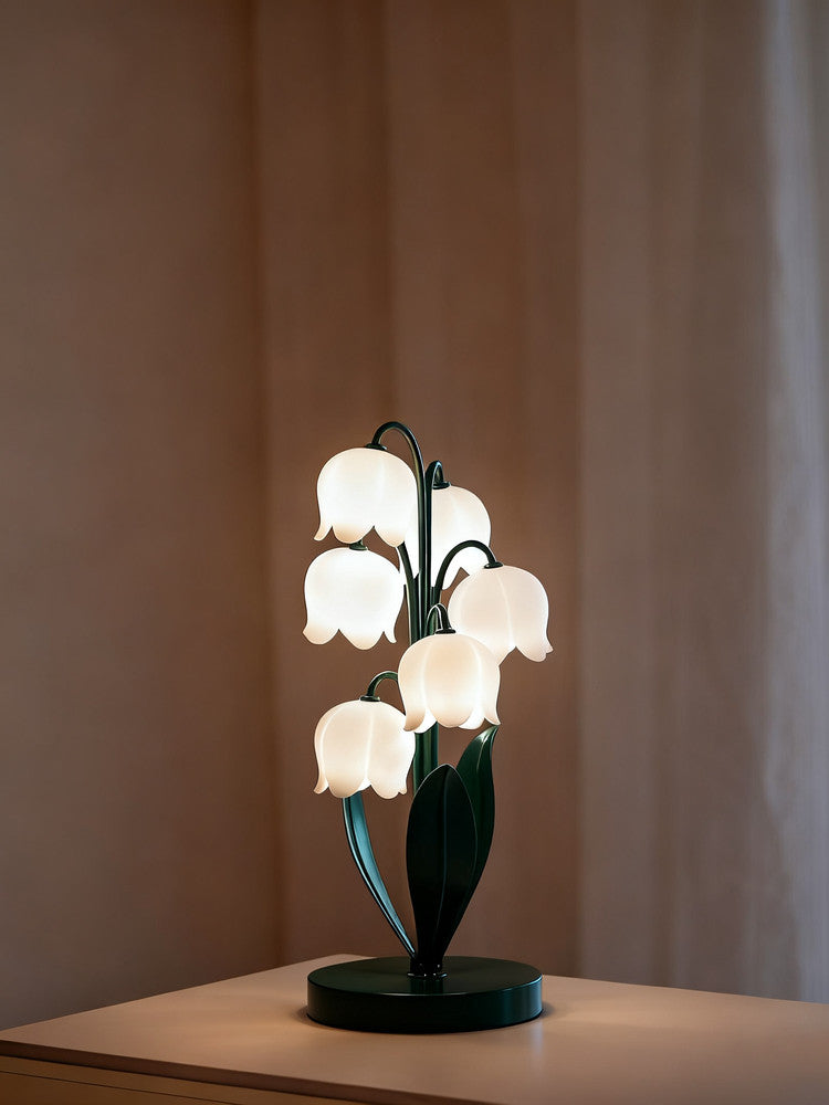 Lily of the Valley Table Lamp with Remote Dimming