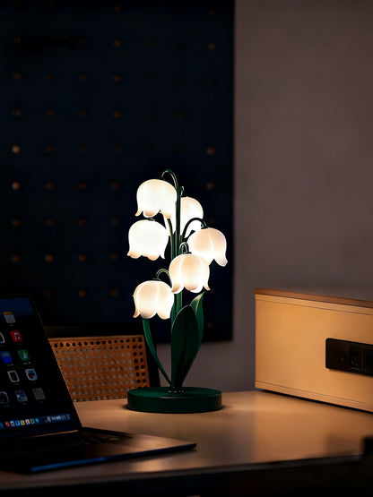 Lily of the Valley Table Lamp with Remote Dimming