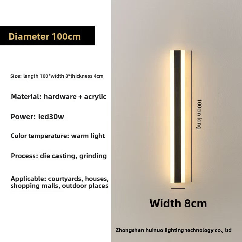 Linear LED Wall Light IP65 Waterproof Outdoor Indoor