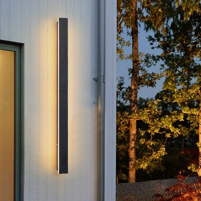 Linear Outdoor Wall Light