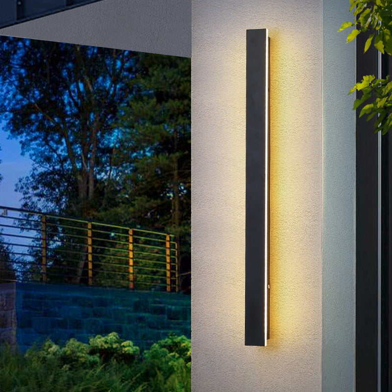 Linear Outdoor Wall Light