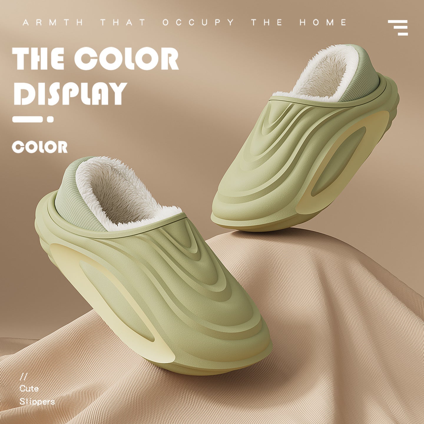 Lined Indoor Outdoor Slippers