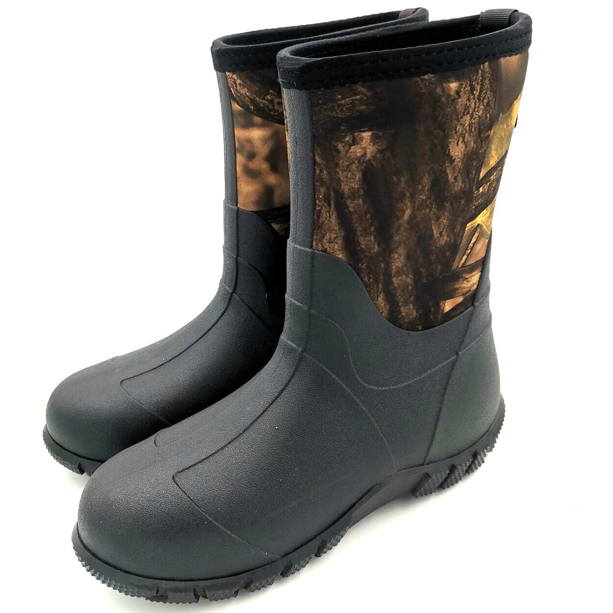 Lined Rubber Rain Boots