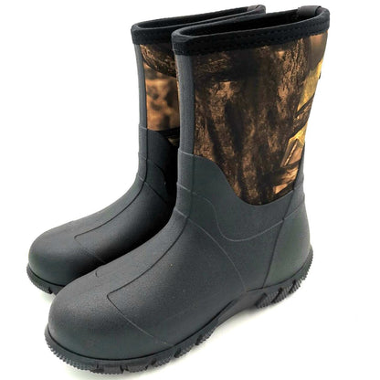 Lined Rubber Rain Boots