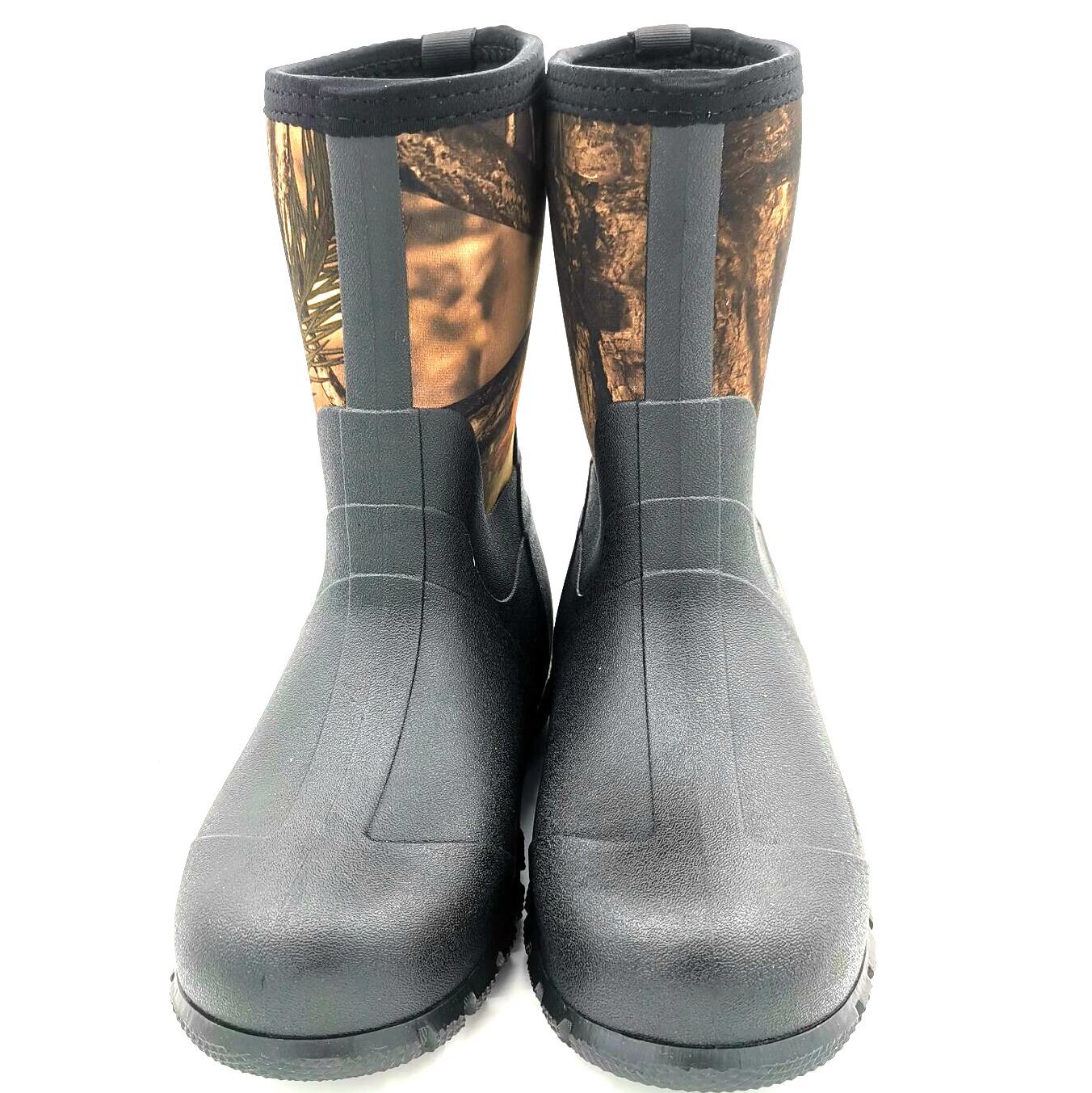 Lined Rubber Rain Boots