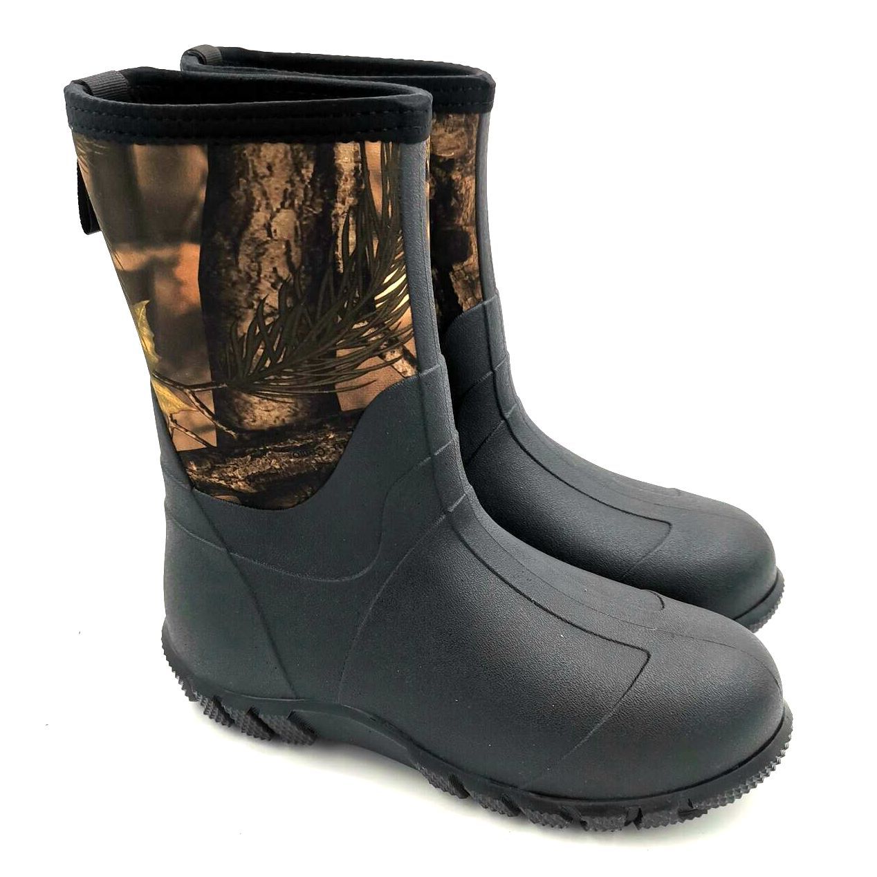 Lined Rubber Rain Boots
