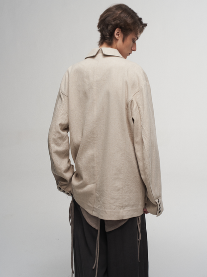 Linen Blend Blazer