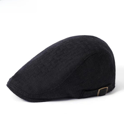 Linen breathable beret