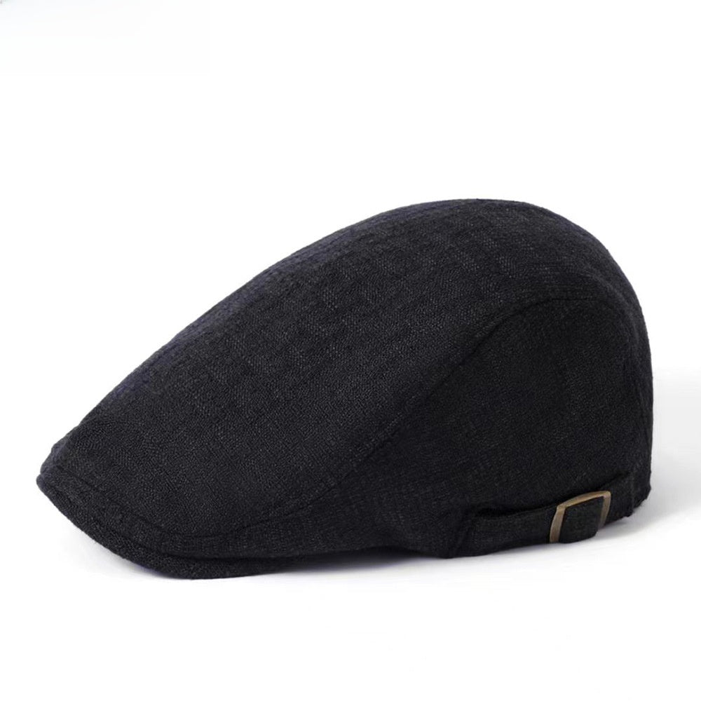 Linen breathable beret