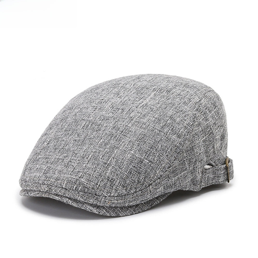 Linen breathable beret