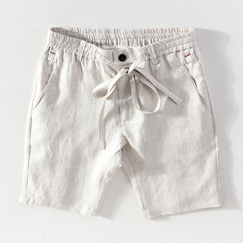 Linen breathable shorts
