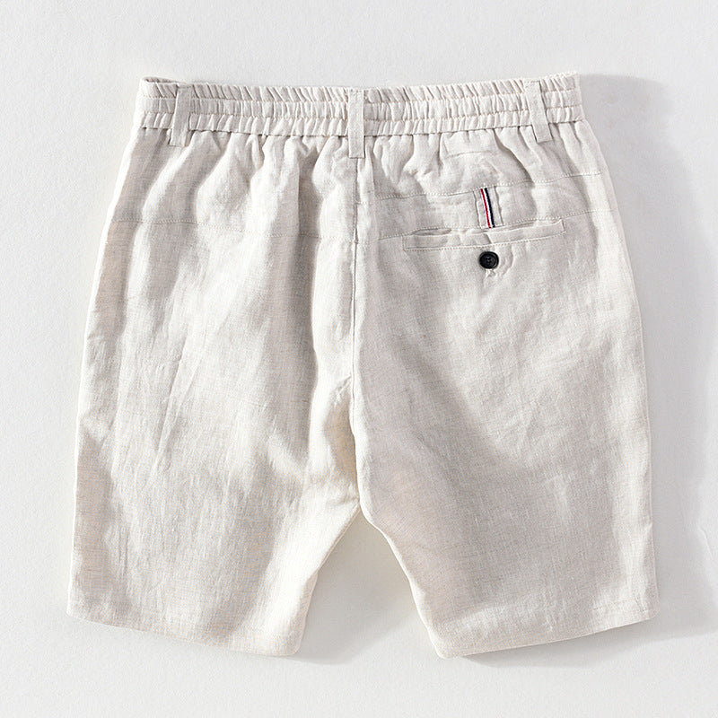 Linen breathable shorts