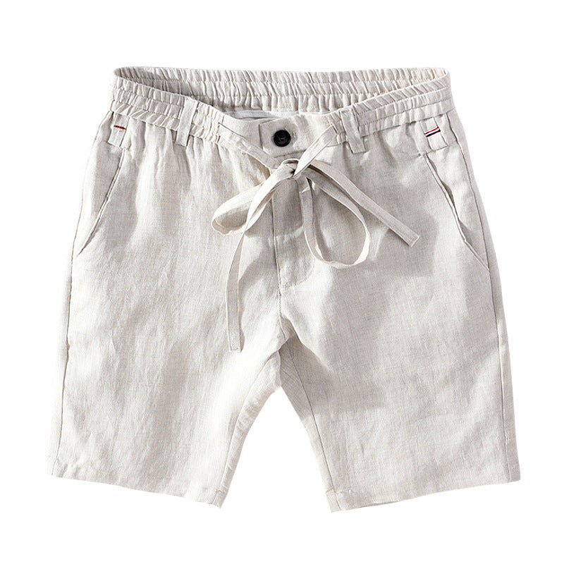 Linen breathable shorts